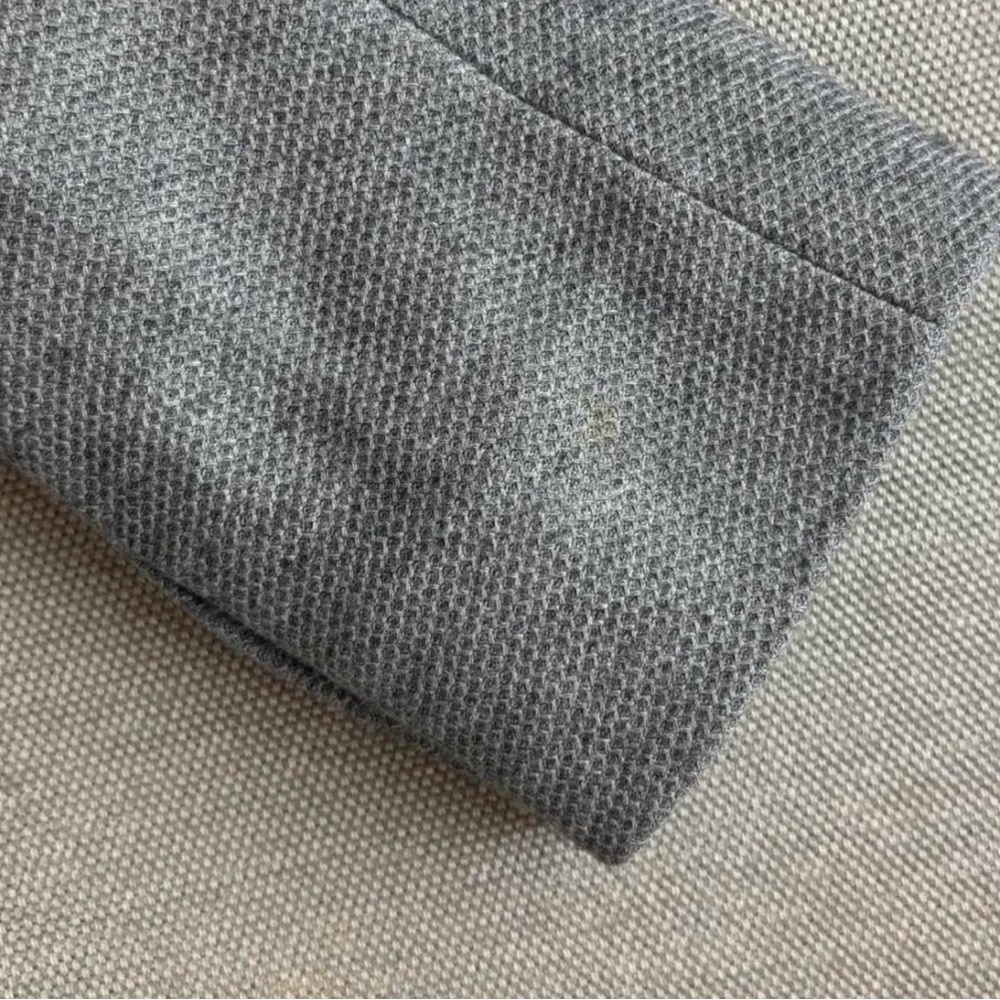 Grey Wool Blend Tailored Blazer - Picture 5 of 5